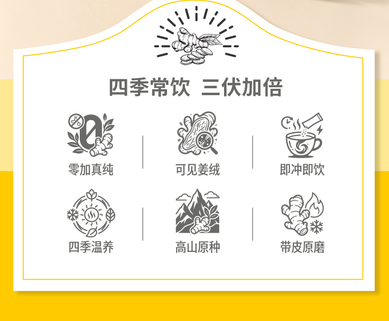 晒萃 云顶小黄姜 产品展示图 2